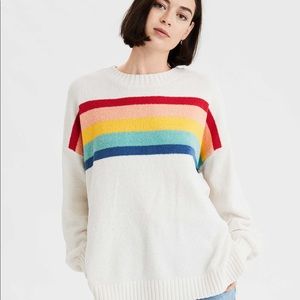 NWT AE oversized crew neck sweater. SUPER SOFT.